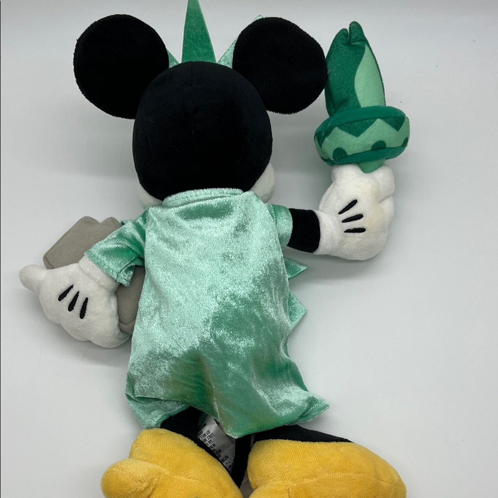 Disney Minnie Mouse Liberty Plush in Green and Yellow - Picture 6 of 10
